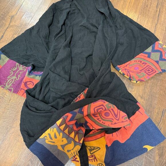 Tops - Vintage-Inspired Patchwork Kimono Top | Boho Festival Style
